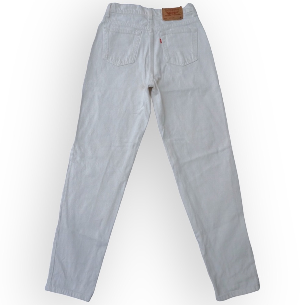 Vintage 90s Usa Levi’s 521 Tapered Fit Tapered Le… - image 1